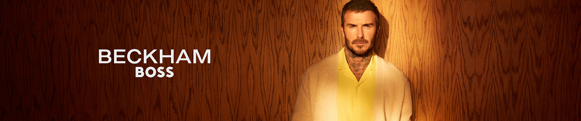 BOSS by Beckham Capsule banner