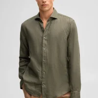 Strellson Linnen shirt Ceasar